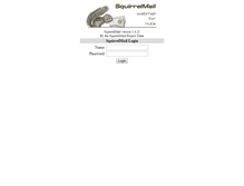 Tablet Screenshot of correo.vacuum-projects.net